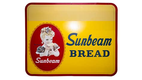 Sunbeam Bread Single Sided Tin Sign At Indy Road Art 2022 As E409