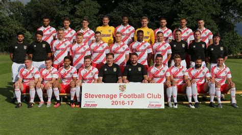 201617 Squad Numbers Confirmed News Stevenage Football Club