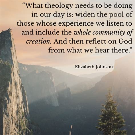 Elizabeth Johnson On Infinite Mystery And The Diverse Doxology Of God