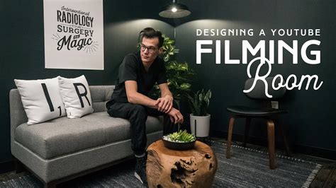 How To Design A Youtube Filming Room Youtube