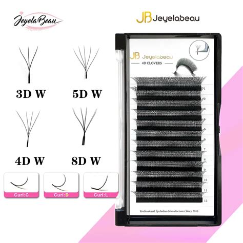 Extens Es De C Lios Tecidos M O W Shaped Bloom Lashes Suprimentos