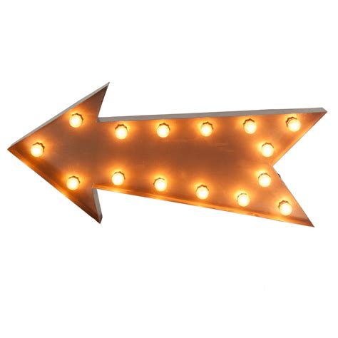 Sign - Lighted Arrow - Celebrations! Party Rentals