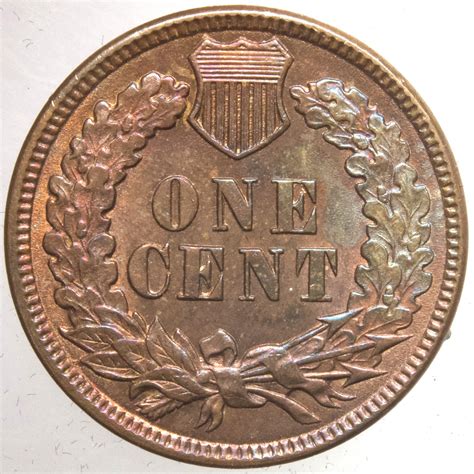 1893 P Indian Head Cent 25 Nicely Toned For Sale Buy Now Online