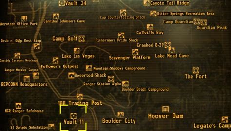 Fallout New Vegas Vault Locations Steam Solo