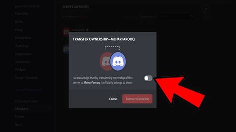 How To Transfer Ownership Of A Discord Server Easy Steps