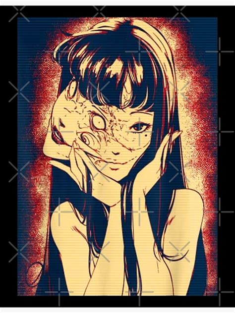 Horror Anime Girl Poster For Sale By Mancinmo Redbubble