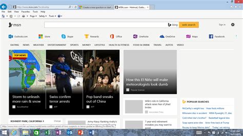 Homepage Msn