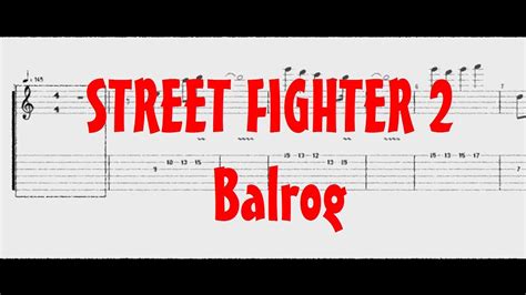 Street Fighter Balrog Theme Guitar Tab バイソン テーマ Chords Chordify