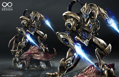 Starcraft Protoss Zealot — Fan Art By Jarold Sng — Prouserme