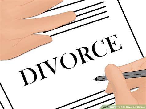 Before the couple decides to have their marriage dissolved, they should settle on marital. How to File Divorce Online (with Pictures) - wikiHow