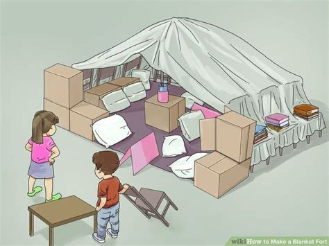 How To Make A Blanket Fort 4 Easy Steps Sleepover Fort Fun