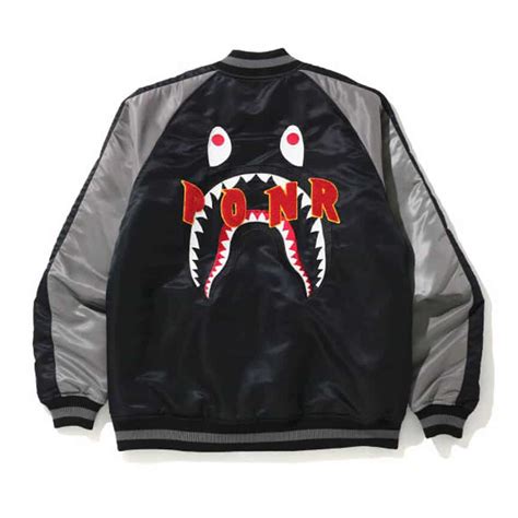 Bape Shark Souvenir Jacket Exclusivos Modelos Exclusive Shop