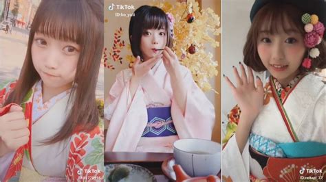 【tik Tok Japan】着物美人 Japanese Kimono Girls ♯7 Youtube