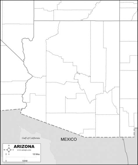 Large Detailed Map Of Arizona With Cities And Towns Free Printable