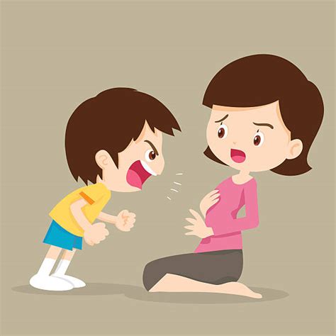 Royalty Free Angry Child Clip Art Vector Images And Illustrations Istock