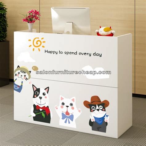 Utilize those small corner spaces with a rotunda wedge end table. Small corner salon reception table