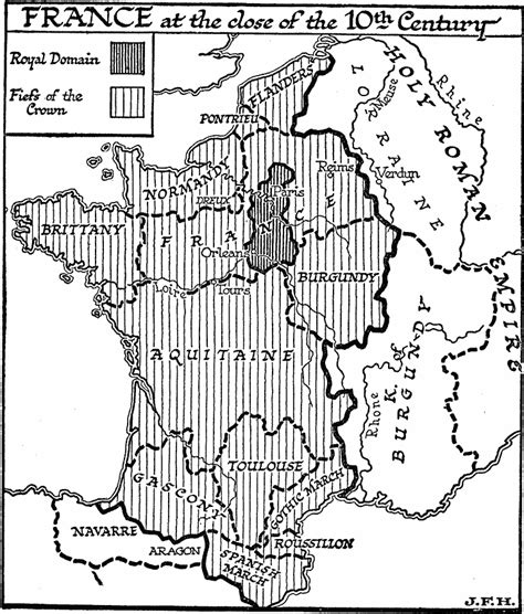 France At The Close Of The 10th Century