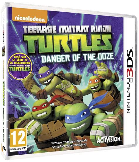 teenage mutant ninja turtles danger of the ooze nintendo 3ds game