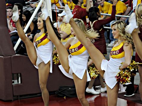 Usc Cheerleaders Pantyhose Top Porn Photos