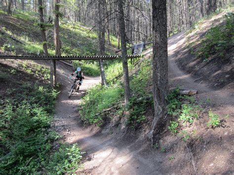Smith Creek Mountain Bike Trail In Kelownawestbank British Columbia