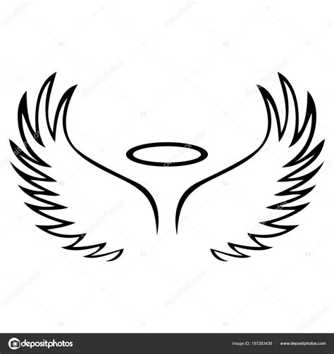 Dibujos Y Plantillas Para Imprimir Alas De Angel Angel Wings Drawing