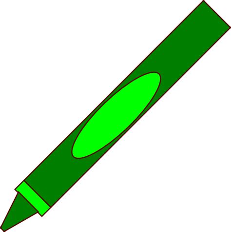 Green Crayon Png png image