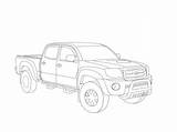 Tacoma Toyota Lineart Deviantart Downloads Deviant sketch template
