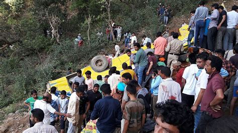 At Least 27 Children Dead As School Bus Plunges Into Gorge In India