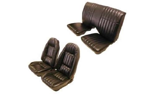 78 81 Chevy Camaro Seat Upholstery Complete Set Front Bucket Seats With