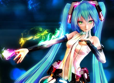 Fondos de Pantalla Vocaloid Hatsune Miku Contacto visual ...