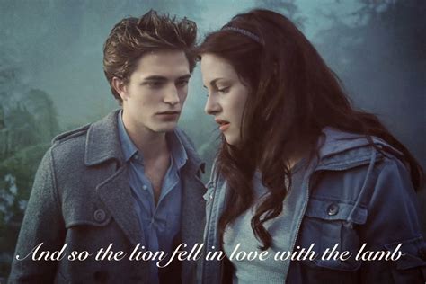 And So The Lion Fell In Love With The Lamb Edward And Bellaforever