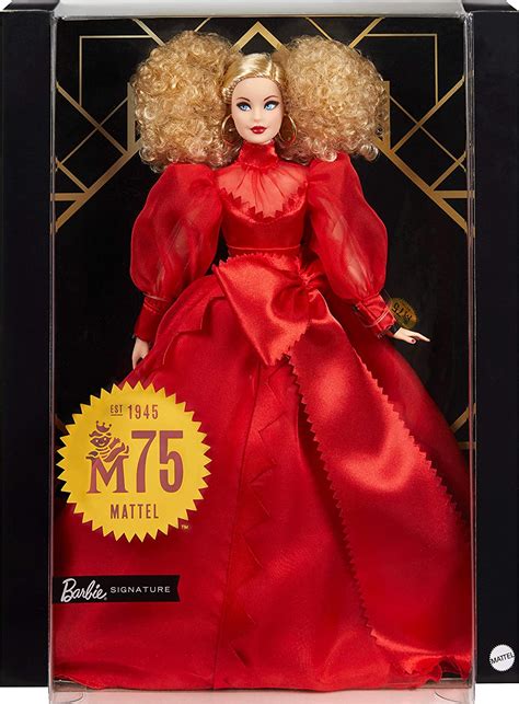 Barbie Collector Mattel 75th Anniversary Dolls Tbfqcfncx