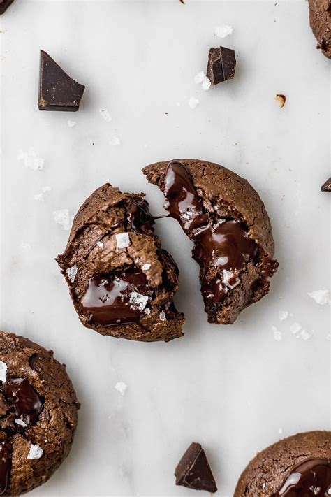 Fudgy Brownie Cookies Recipe Desserts Food Fudgy
