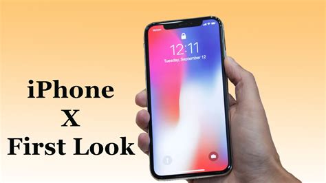 Iphone X First Look