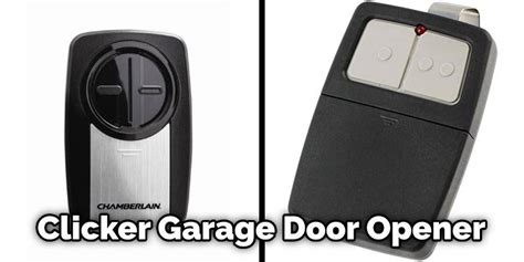 How To Program A Clicker Garage Door Opener Easy Process