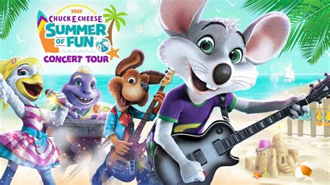 Chuck E Cheese Celebrates Winners Of Summer Concert Tour Block Party