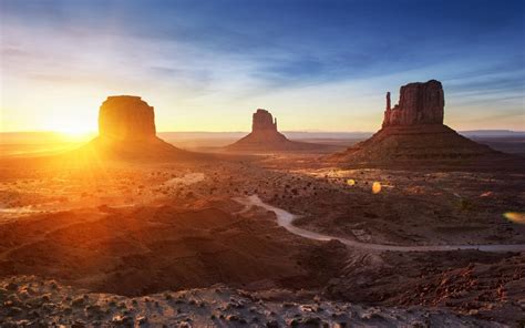 1680x1050 1680x1050 Monument Valley Landscape Desert Sunlight Rock