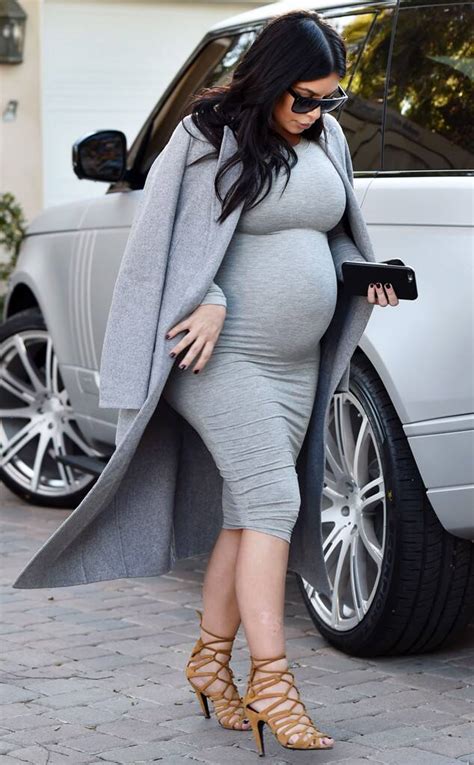 Lunch Date From Kim Kardashians Pregnancy Style E News