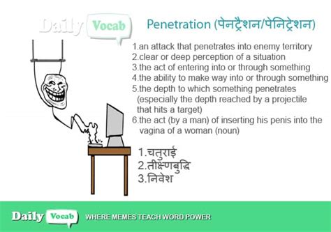 What Does Penetrating Mean Telegraph