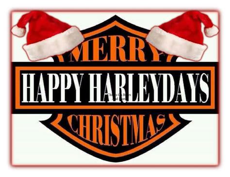 Harley Davidson Merry Christmas Christmas Decorations Novelty Santa