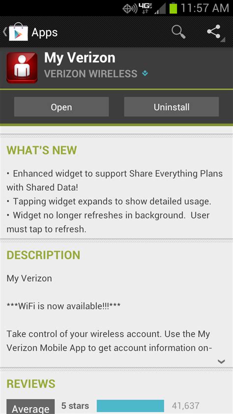 With my verizon you can: My Verizon Mobile App Updated, Widget Returns With Support ...