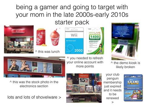 Being A Gamer And Going To Target With Your Mom In The Late 2000s Early