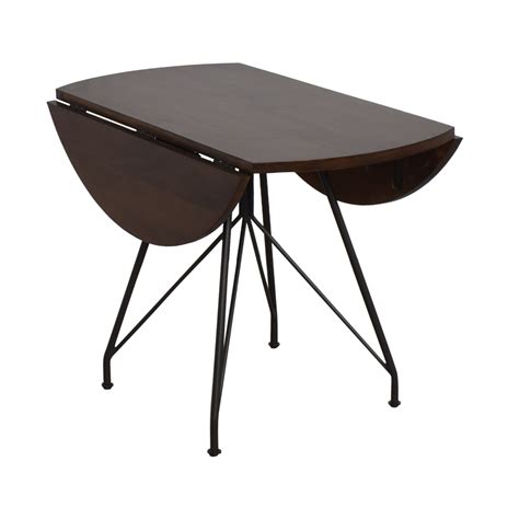 Shop the best collection of side tables online in kuwait city and whole kuwait. 33% OFF - West Elm West Elm Jules Drop Leaf Dining Table ...