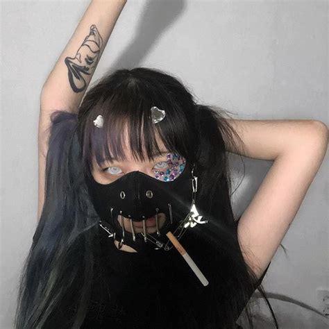 👁blind👁 Grunge Girl Goth Aesthetic Aesthetic Girl
