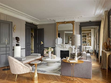 Romantic And Contemporary Parisian Apartment By Anne Sophie Pailleret