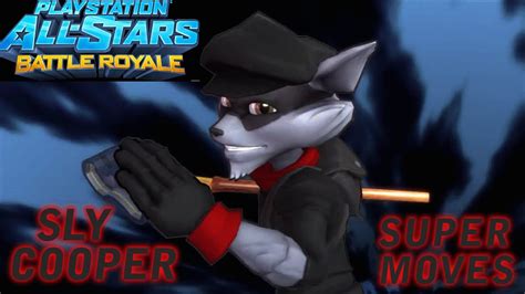 Playstation All Stars Sly Cooper SUPER MOVES YouTube