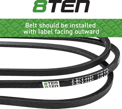 Deck Belt For John Deere 42 Inch Deck Z225 Z235 Eztrak Zero Turn Mower