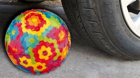 EXPERIMENT Crunchy Toy Vs Car Tire Crushing Crusher Asmr YouTube