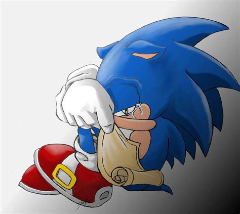Sonic Sad Sonic The Hedgehog Amino
