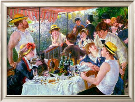 The Luncheon Of The Boating Party C1881 Pierre Auguste Renoir